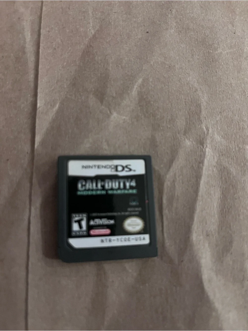 Nintendo DS Call of Duty 4: Modern Warfare - Black